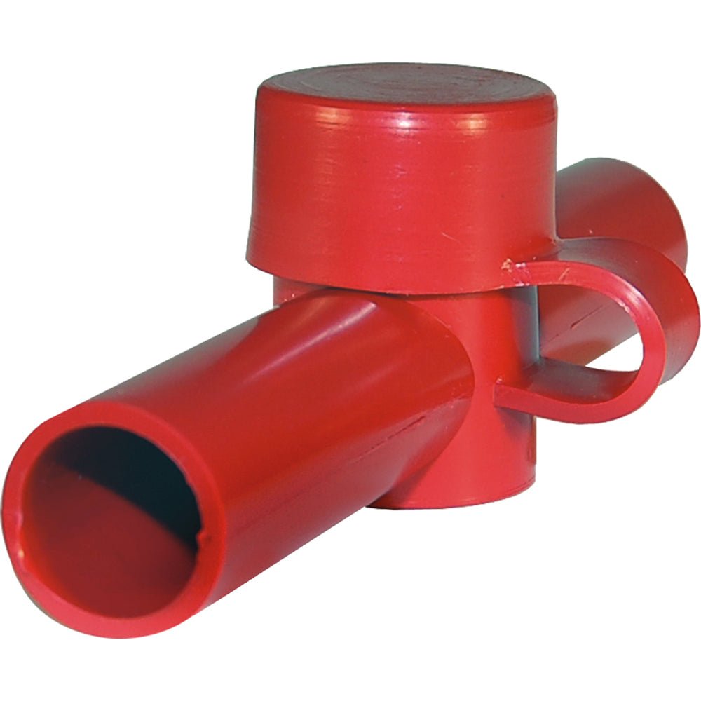 Blue Sea 4003 Cable Cap Dual Entry - Red [4003] - Houseboatparts.com