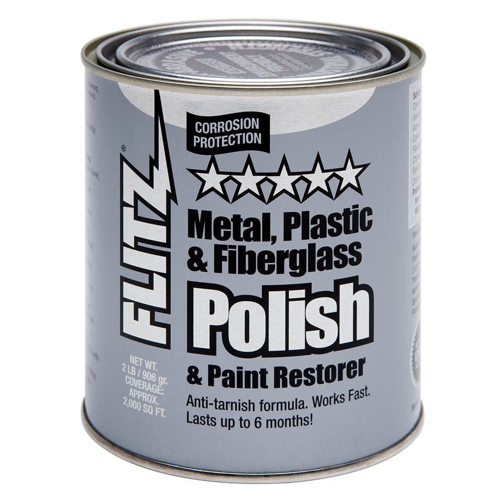 Flitz Polish - Paste - 2.0 lb. Quart Can [CA 03518-6] - Houseboatparts.com