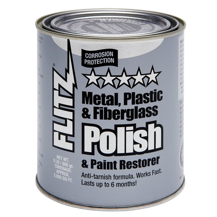 Flitz Polish - Paste - 2.0 lb. Quart Can [CA 03518-6] - Houseboatparts.com