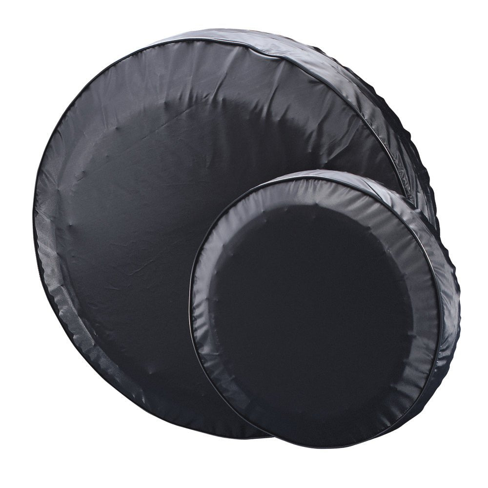 C.E. Smith 12" Spare Tire Cover - Black [27410] - Houseboatparts.com