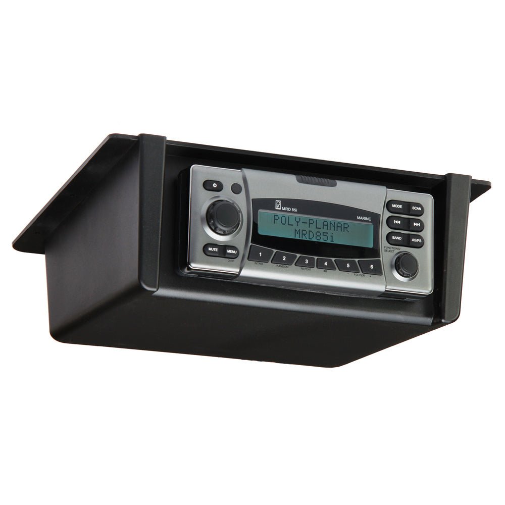 Poly-Planar RM-10 Underdash/Overhead Radio Mount [RM-10] - Houseboatparts.com