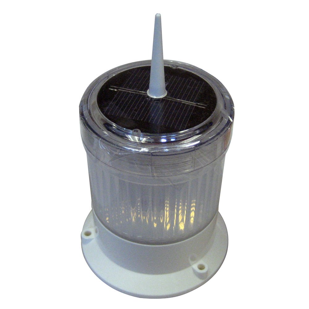 Dock Edge Solar Piling Cap Light [96-268-F] - Houseboatparts.com