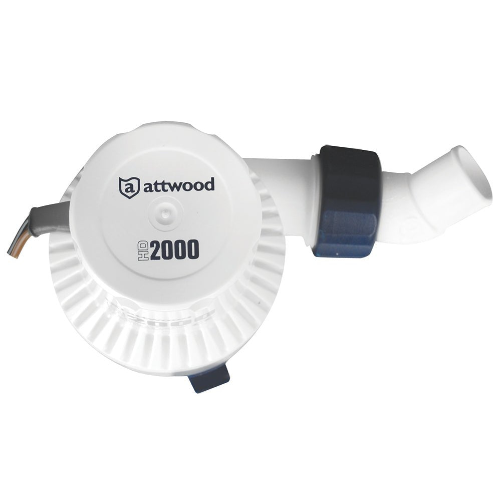 Attwood Heavy-Duty Bilge Pump 2000 Series - 12V - 2000 GPH [4760-4] - Houseboatparts.com