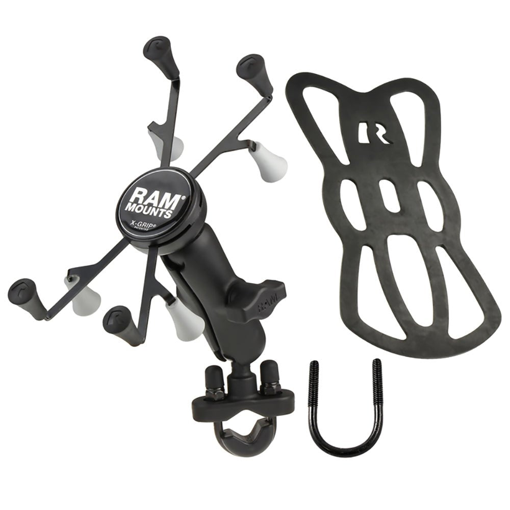 RAM Mount U-Bolt Base Mount w/X-Grip II [RAM-B-149Z-UN8U] - Houseboatparts.com