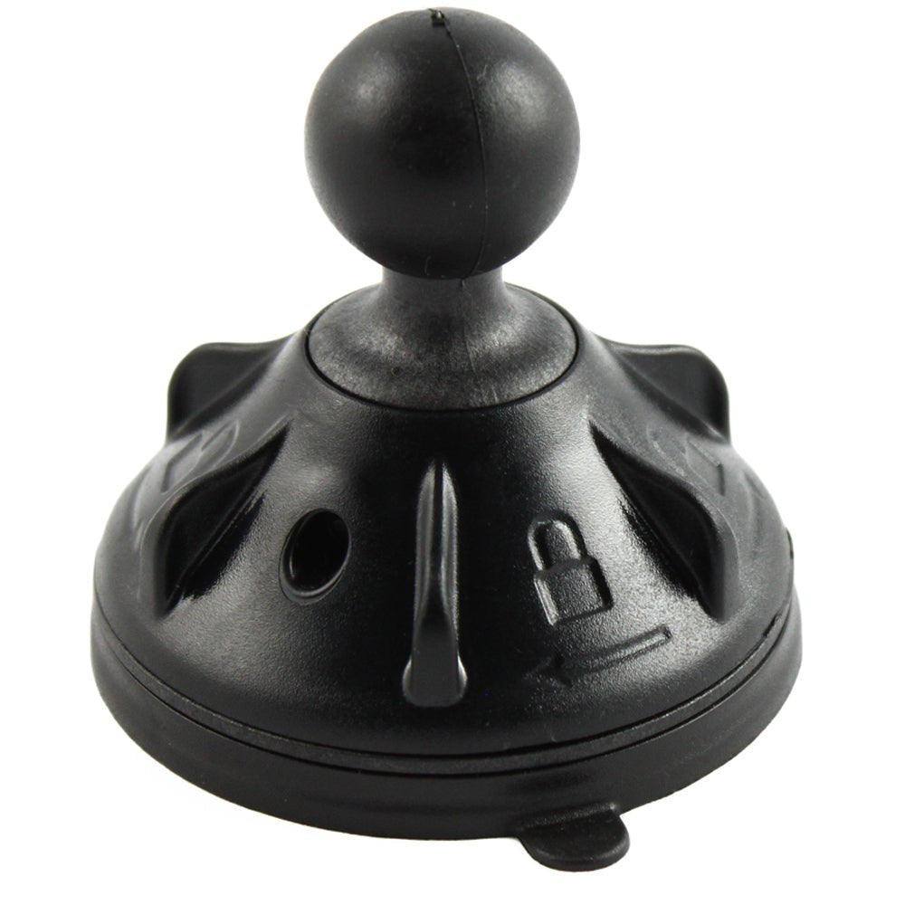 RAM Mount 3" Suction Cup Base w/1" Plastic Ball [RAP-B-224-2U] - Houseboatparts.com