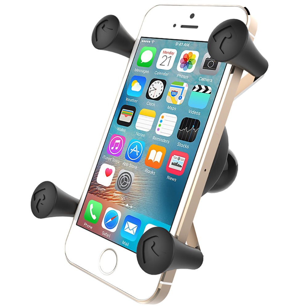 RAM Mount Universal X-Grip Cell Phone Holder w/1" Ball [RAM-HOL-UN7BU] - Houseboatparts.com