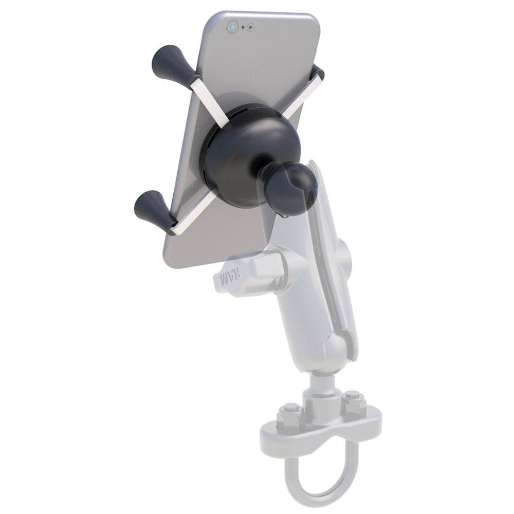 RAM Mount Universal X-Grip Cell Phone Holder w/1" Ball [RAM-HOL-UN7BU] - Houseboatparts.com