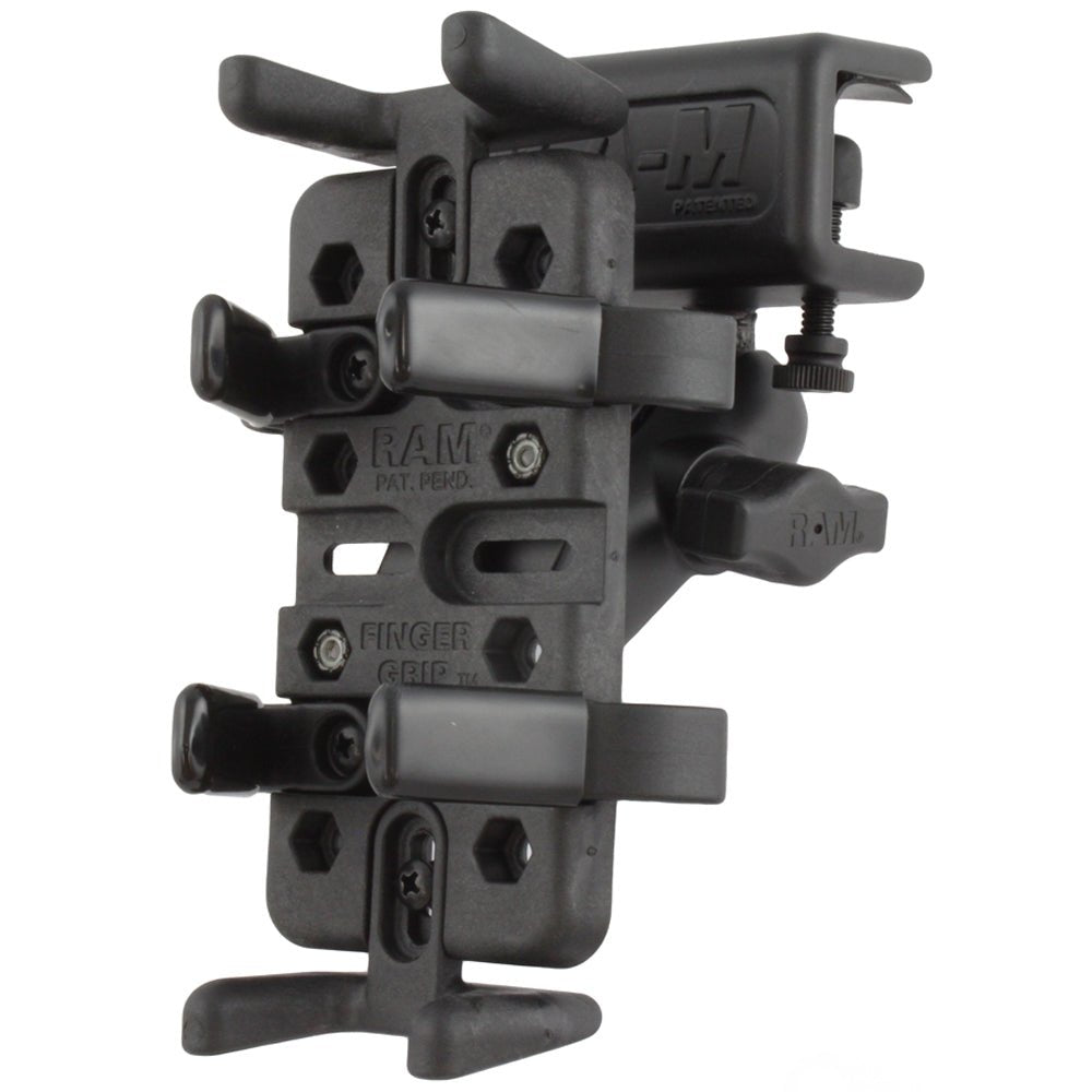 RAM Mount Universal Finger Grip Glare Shield Clamp Mount [RAM-B-177-UN4] - Houseboatparts.com