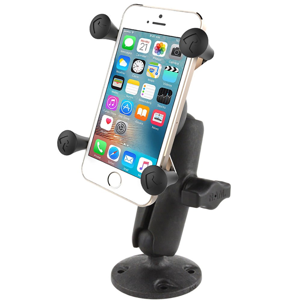 RAM Mount Universal X-Grip Holder Composite Surface Mount [RAP-B-138-UN7] - Houseboatparts.com