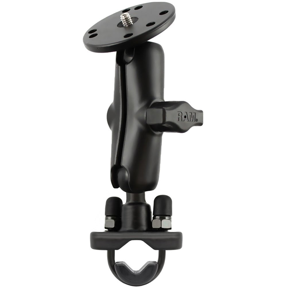 RAM Mount Handlebar U-Bolt Base w/Round 1/4"-20 Threaded Stud [RAM-B-149Z-C1U] - Houseboatparts.com