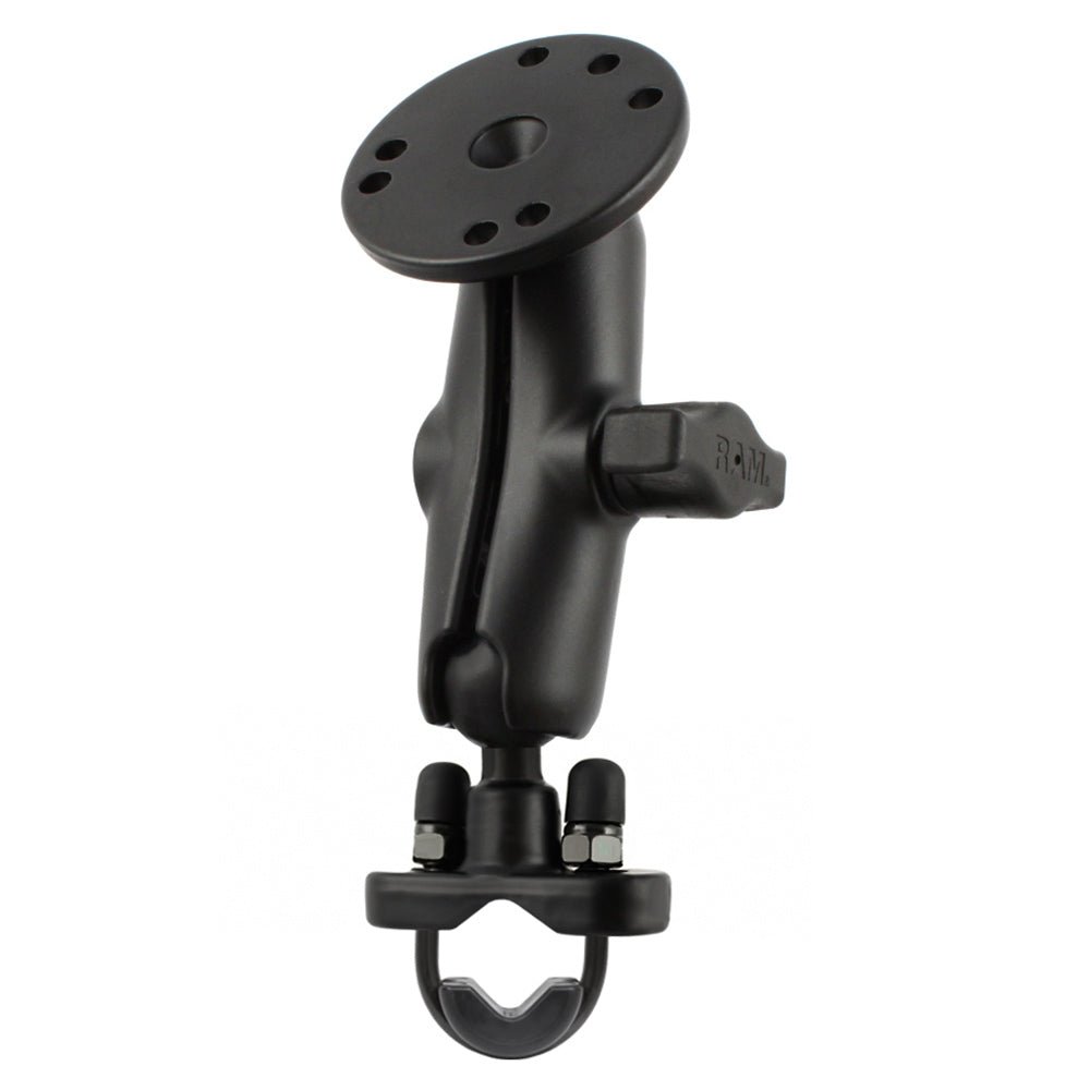 RAM Mount Handlebar U-Bolt Base w/2.5" Round Base [RAM-B-149Z-202U] - Houseboatparts.com