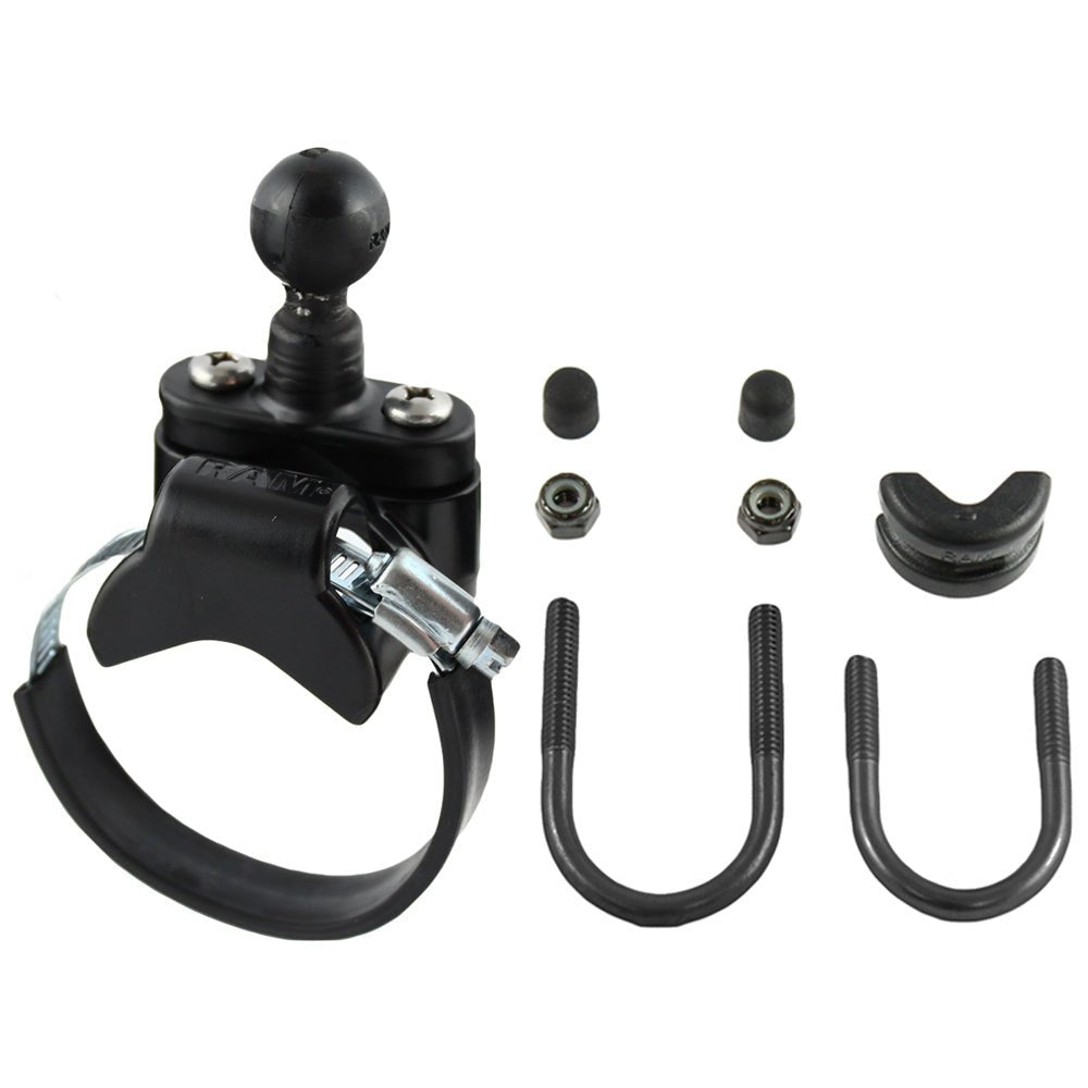 RAM Mount ATV/UTV Large Diameter Rail Mount w/1" Ball [RAM-B-231Z-2] - Houseboatparts.com