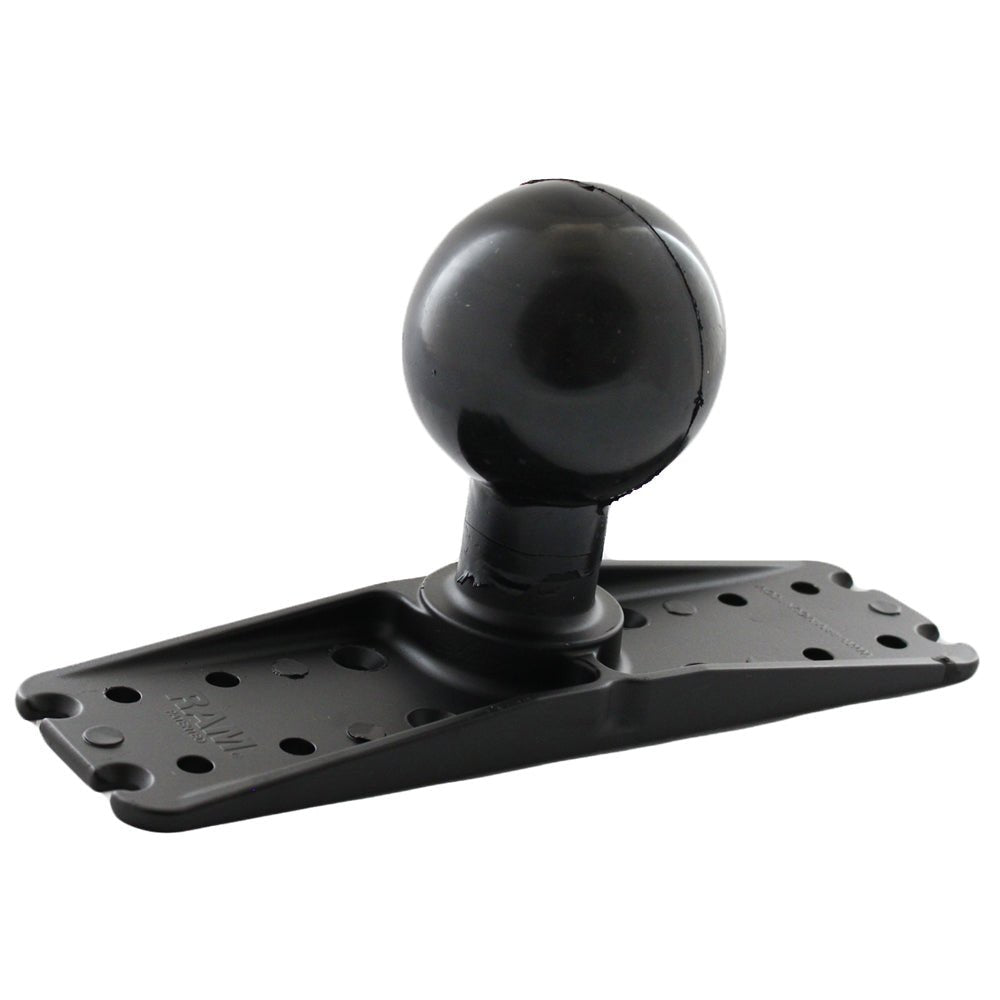 RAM Mount Base 11" x 3" w/3-3/8" Ball [RAM-E-111BU] - Houseboatparts.com