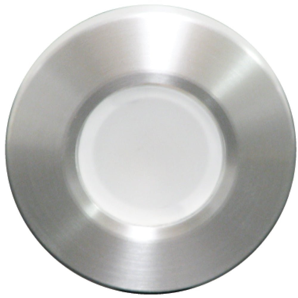 Lumitec Orbit - Flush Mount Down Light - Brushed Finish - 2-Color White/Red Dimming [112502] - Houseboatparts.com