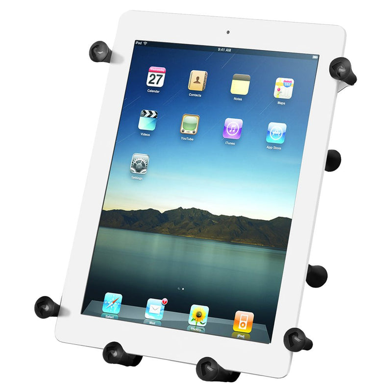 RAM Mount Universal X-Grip III Large Tablet Holder - Fits New iPad [RAM-HOL-UN9U] - Houseboatparts.com