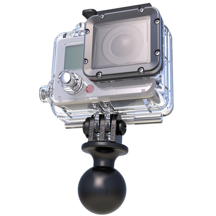 RAM Mount GoPro Adapter w/1" Ball [RAP-B-202U-GOP1] - Houseboatparts.com