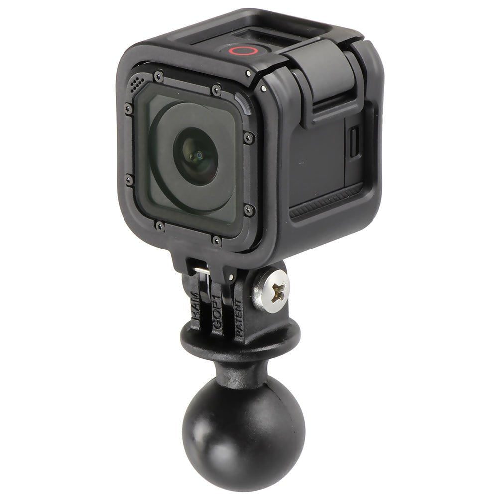 RAM Mount GoPro Adapter w/1" Ball [RAP-B-202U-GOP1] - Houseboatparts.com