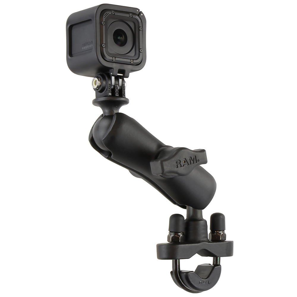 RAM Mount GoPro Hero Adapter Handlebar Rail Mount [RAM-B-149Z-GOP1U] - Houseboatparts.com