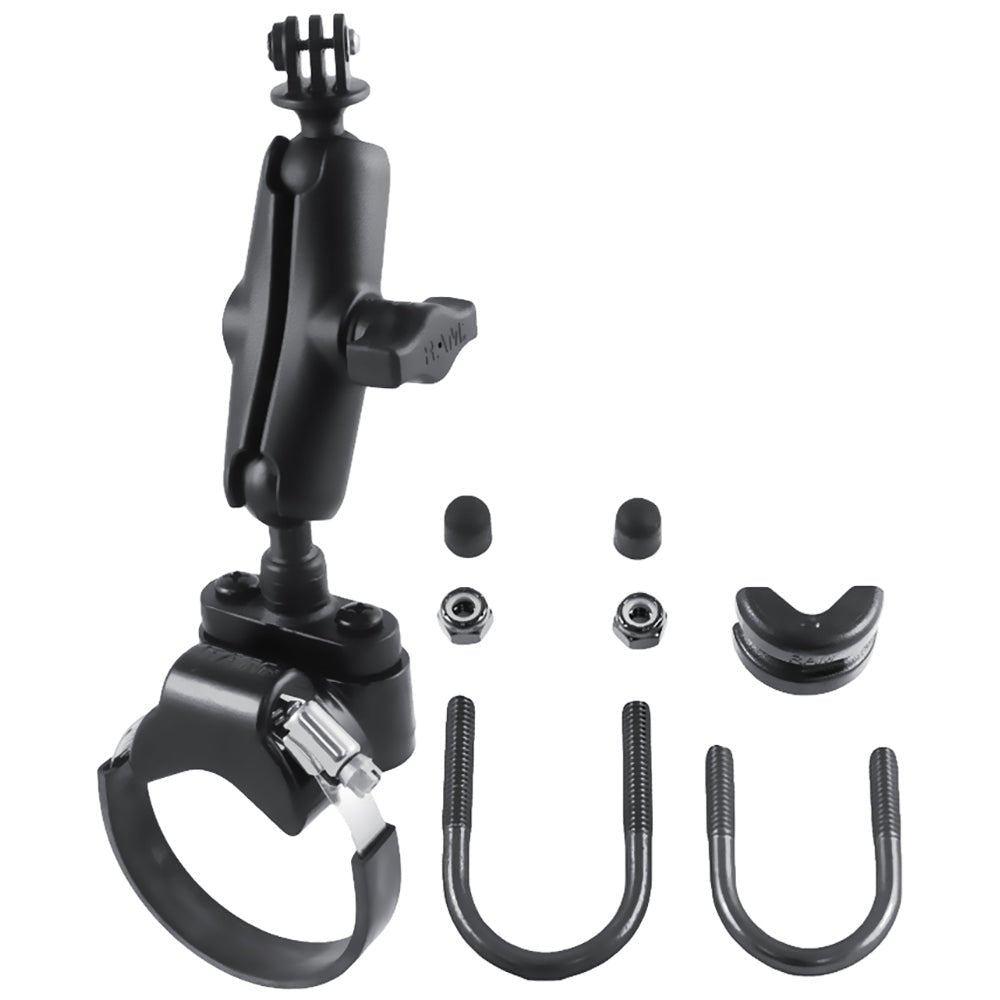 RAM Mount GoPro Hero ATV/UTV Strap Clamp Roll Bar Mount [RAM-B-149Z-2-GOP1U] - Houseboatparts.com