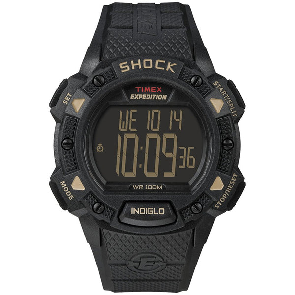 Timex Expedition Shock Chrono Alarm Timer - Black [T49896] - Houseboatparts.com