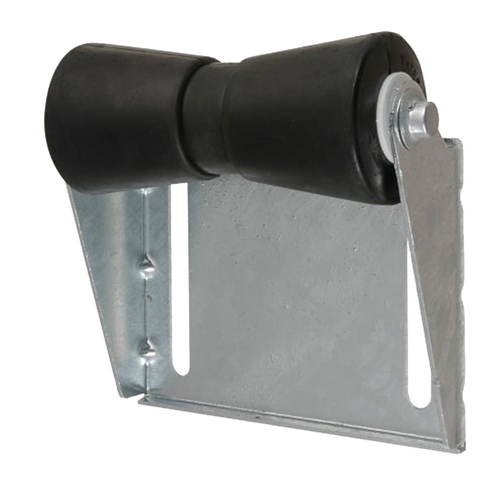 C.E. Smith Panel Bracket Assembly 8" Spool Roller - Black [10403G] - Houseboatparts.com