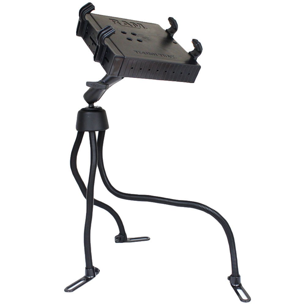 RAM Mount POD III Universal No-Drill Double Ball Mount w/Tough-Tray [RAM-316-3BA1U] - Houseboatparts.com