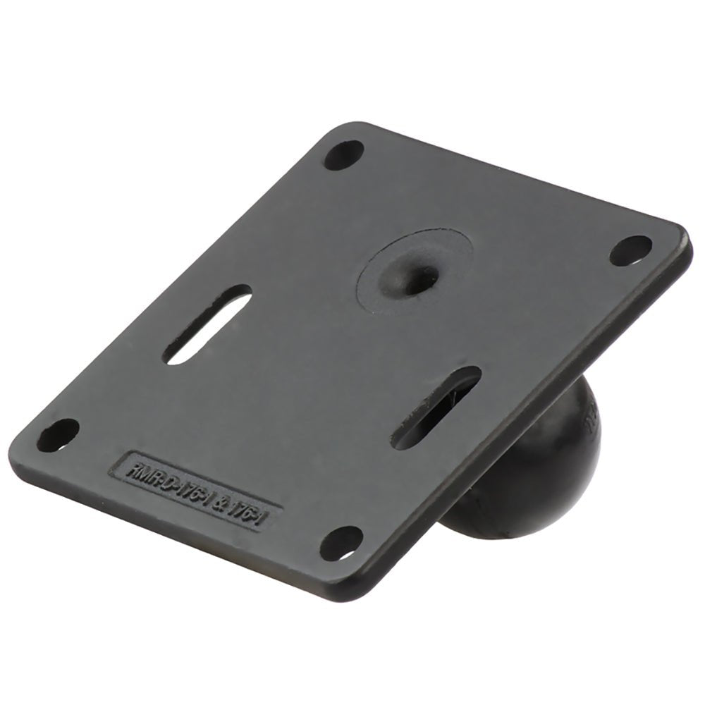 RAM Mount 75mm x 75mm VESA 3.625" Plate w/1.5" Diameter Ball [RAM-2461U] - Houseboatparts.com