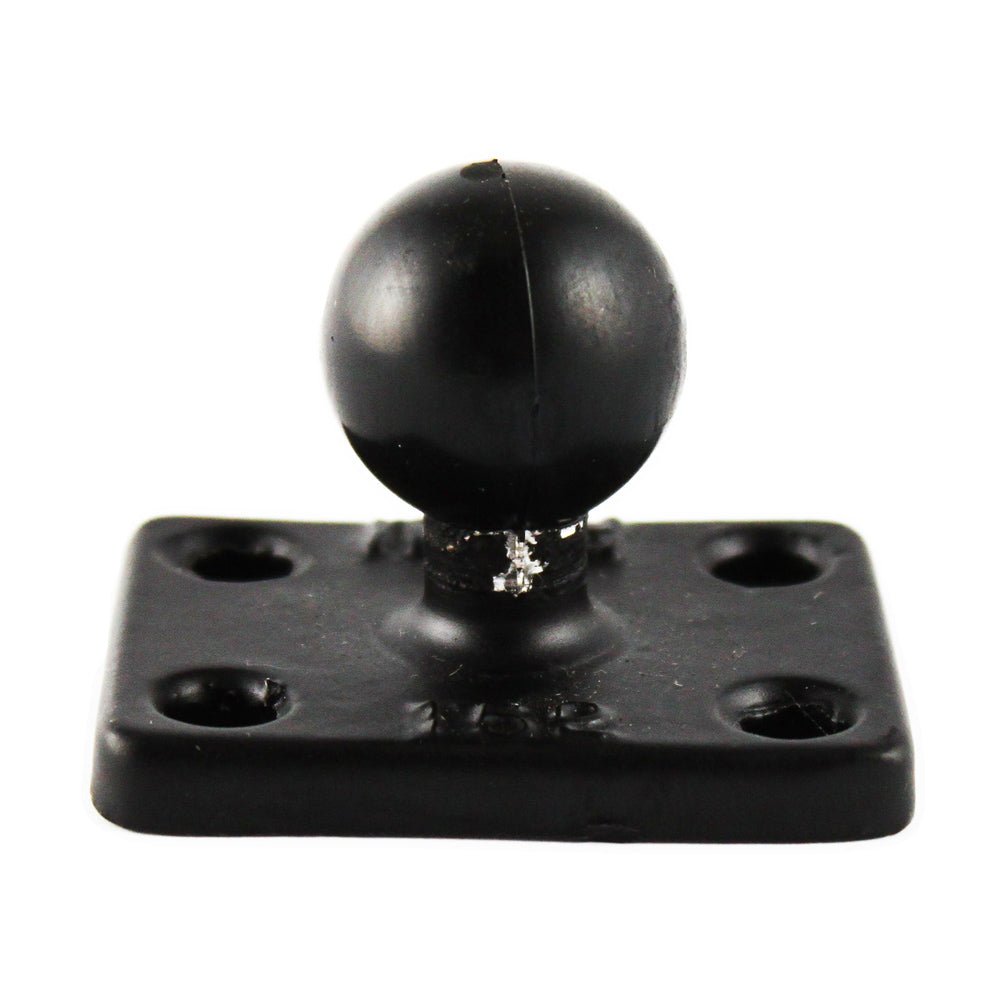 RAM Mount 1.5" x 2" Rectangle Base w/1" Ball [RAM-B-202U-152] - Houseboatparts.com