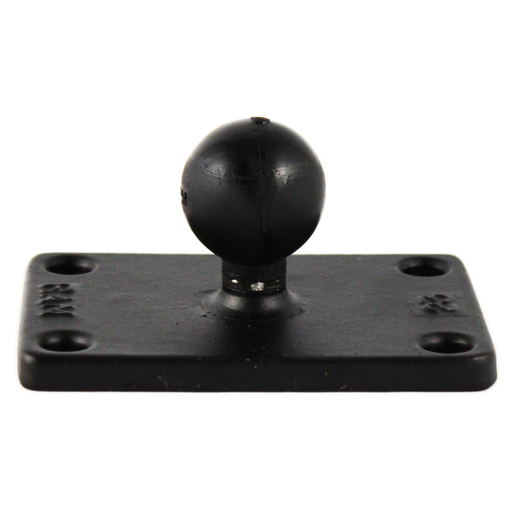 RAM Mount 2" x 3" Rectangle Base w/1" Ball [RAM-B-202U-23] - Houseboatparts.com