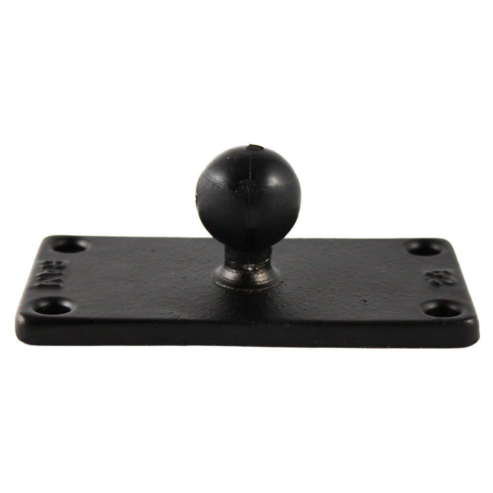 RAM Mount 2" x 4" Rectangle Base w/1" Ball [RAM-B-202U-24] - Houseboatparts.com