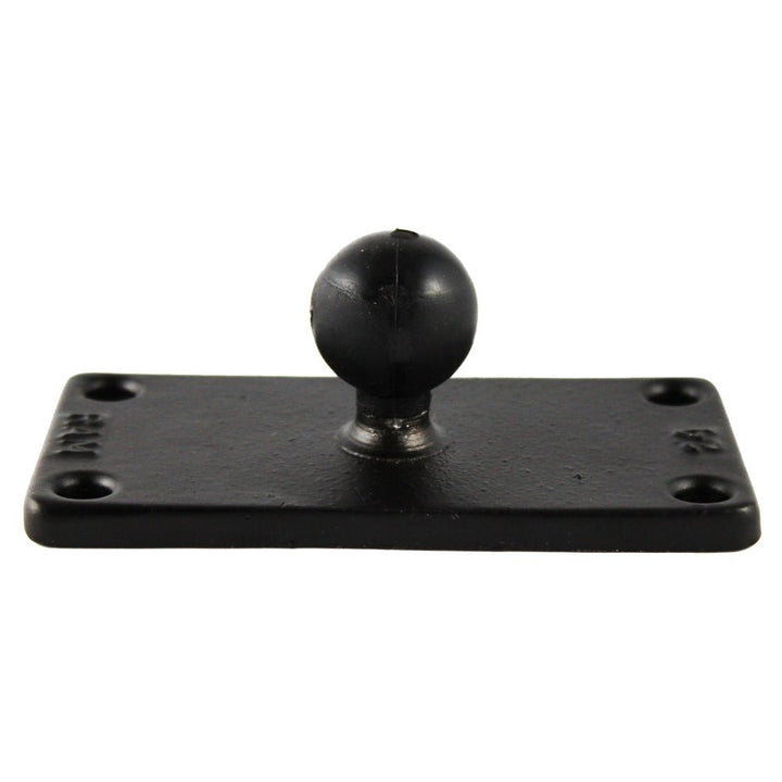 RAM Mount 2" x 4" Rectangle Base w/1" Ball [RAM-B-202U-24] - Houseboatparts.com
