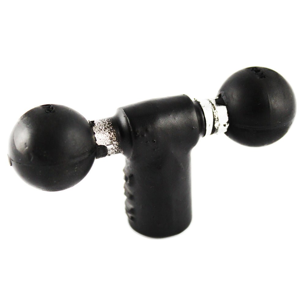 RAM Mount Double Ball Base w/1/4" NPT - No Flange [RAM-B-217-1U] - Houseboatparts.com