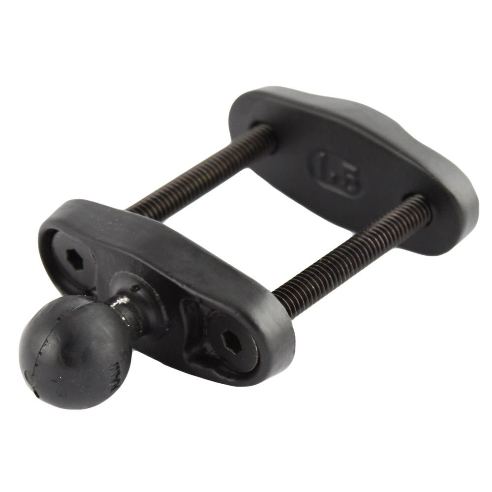 RAM Mount 1.5" Max Width Square Rail Base w/1" Ball [RAM-B-247U-15] - Houseboatparts.com