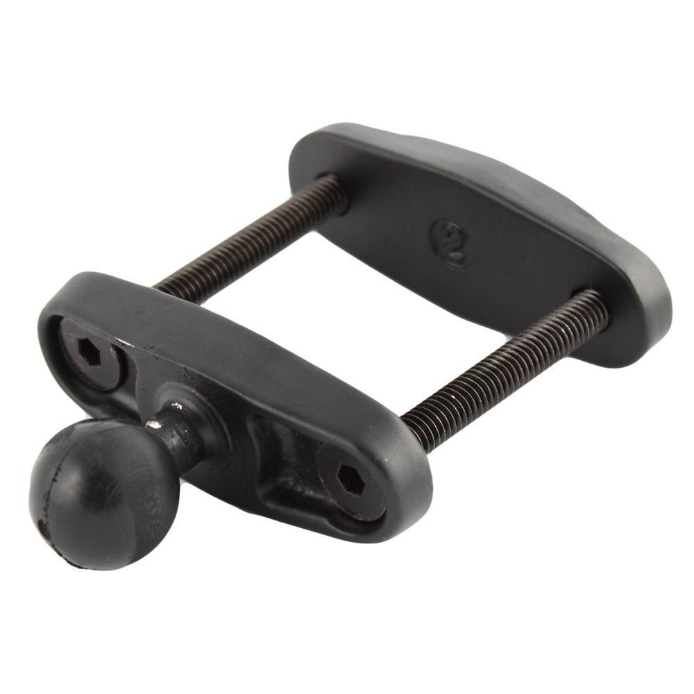 RAM Mount 2" Max Width Square Rail Base w/1" Ball [RAM-B-247U-2] - Houseboatparts.com