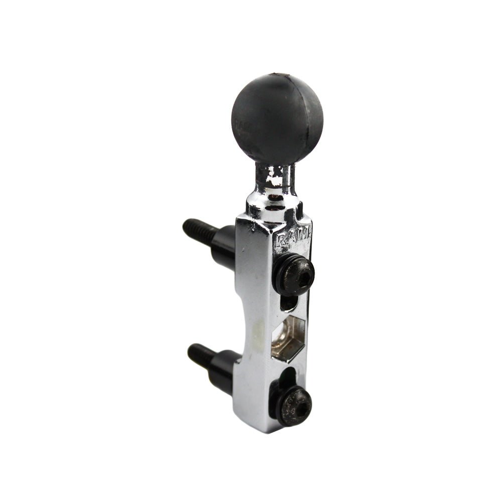 RAM Mount Chrome Motorcycle Brake/Clutch Reservoir Base w/1" Ball [RAM-B-309-1CHU] - Houseboatparts.com