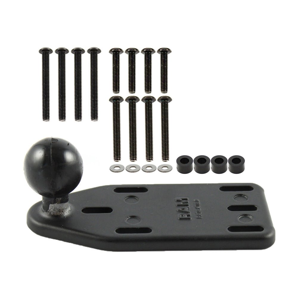 RAM Mount Motorcycle Brake/Clutch Reservoir Cover Base w/1" Ball Offset [RAM-B-346U] - Houseboatparts.com