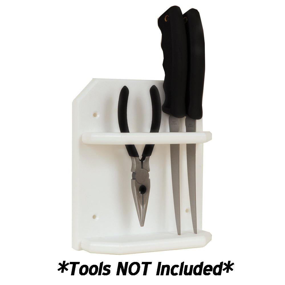 TACO Poly Knife & Plier Holder - White [P01-1000W] - Houseboatparts.com