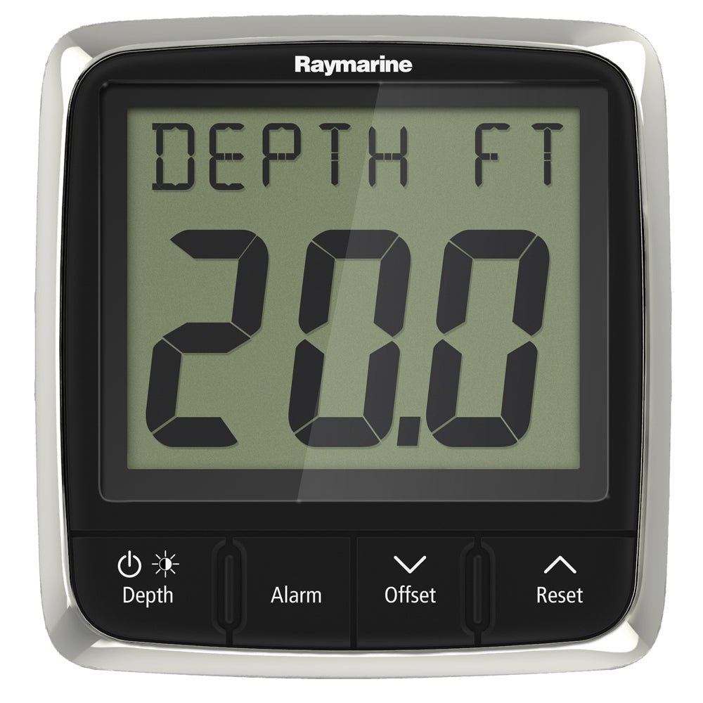 Raymarine i50 Depth Display System w/Thru-Hull Transducer [E70148] - Houseboatparts.com