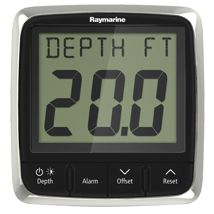 Raymarine i50 Depth Display System w/Thru-Hull Transducer [E70148] - Houseboatparts.com