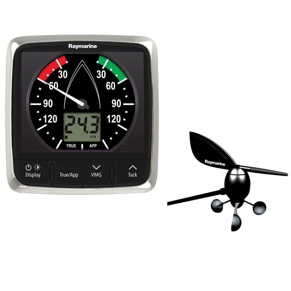 Raymarine i60 Wind Display System w/Masthead Wind Vane Transducer [E70150] - Houseboatparts.com