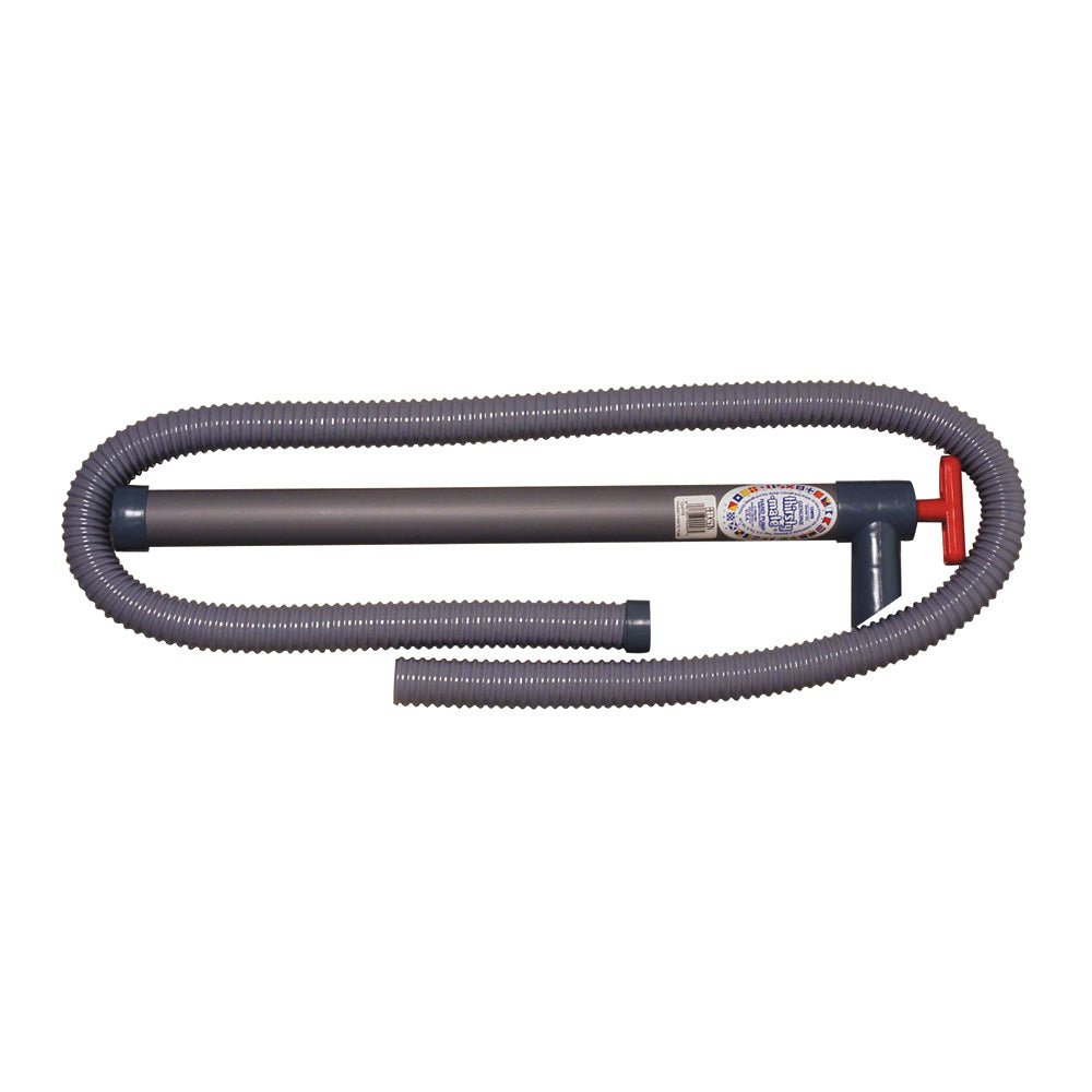 Beckson Thirsty-Mate 24" Pump w/72" Flexible Reinforced Hose [124PF6] - Houseboatparts.com