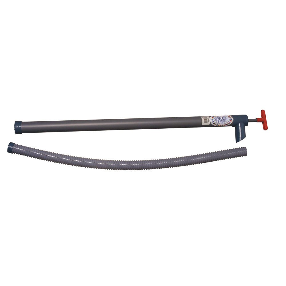 Beckson Thirsty-Mate Pump 36" w/36" Flexible Reinforced Hose [136PF] - Houseboatparts.com