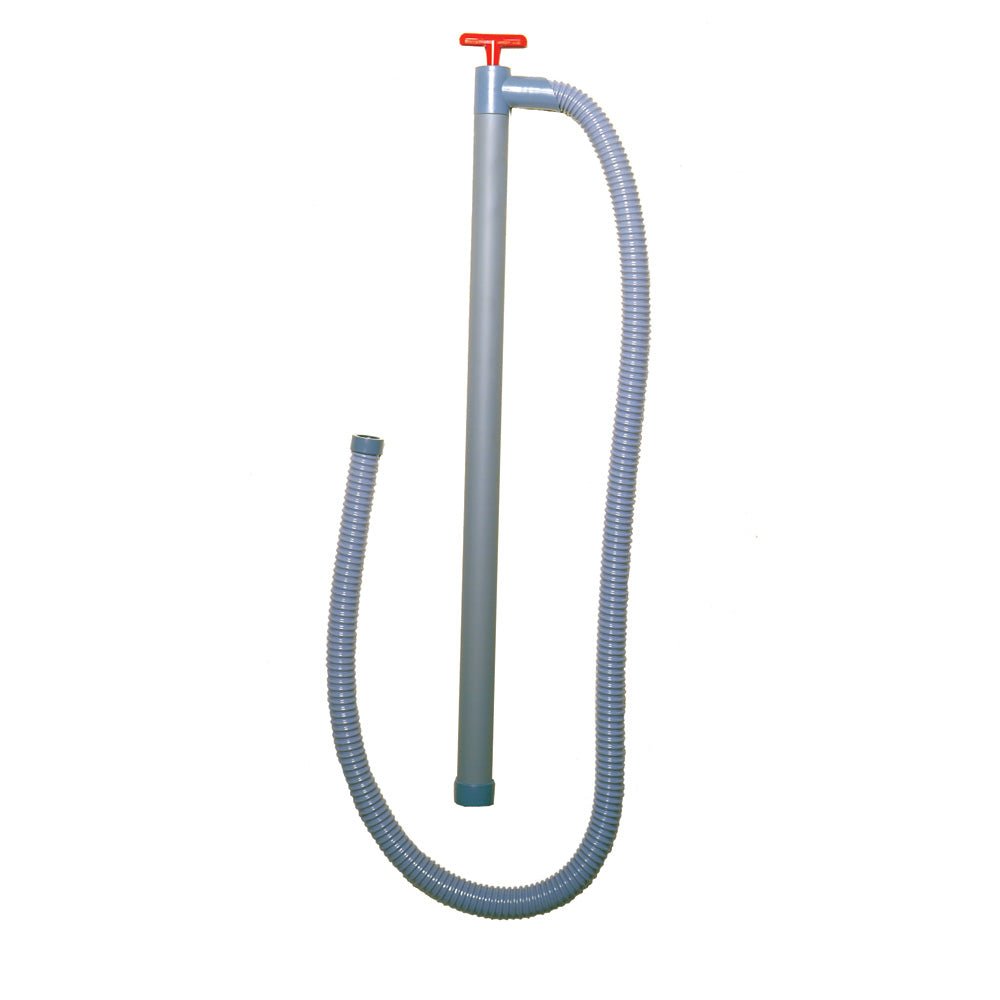 Beckson Thirsty-Mate Pump 36" w/72" Flexible Reinforced Hose [136PF6] - Houseboatparts.com