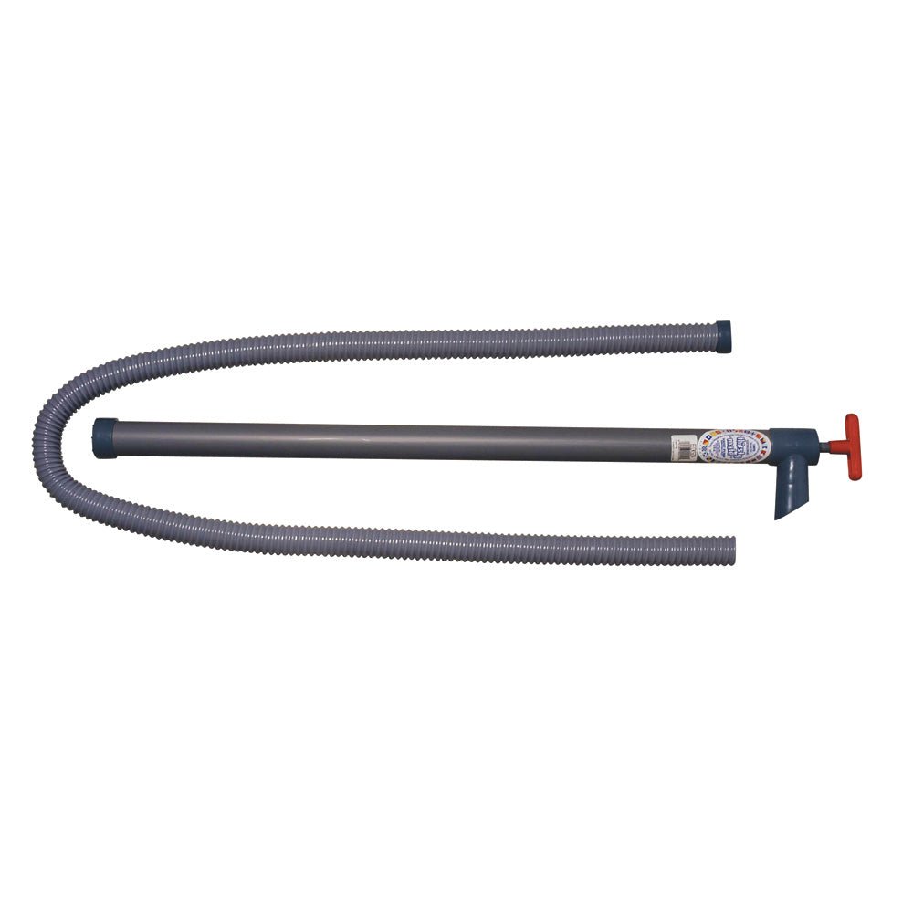 Beckson Thirsty-Mate Pump 36" w/9' Flexible Reinforced Hose [136PF9] - Houseboatparts.com