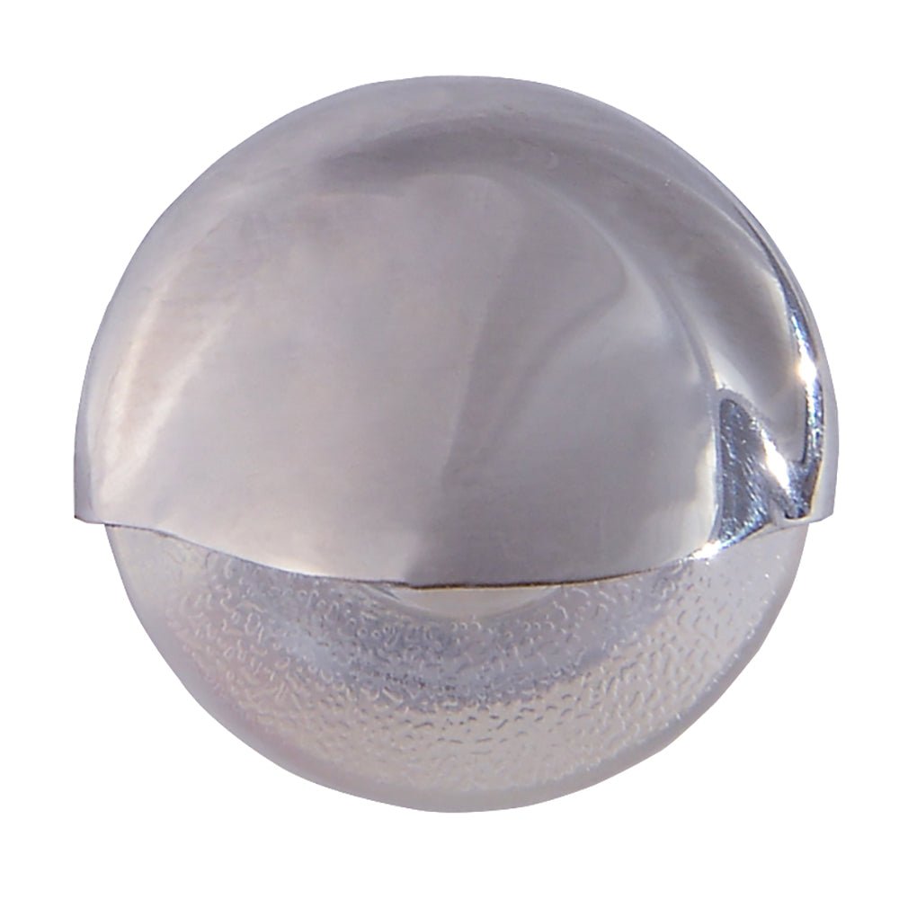 Lumitec Aruba - Courtesy Light - Polished SS Finish - Blue Non-Dimming [101145] - Houseboatparts.com