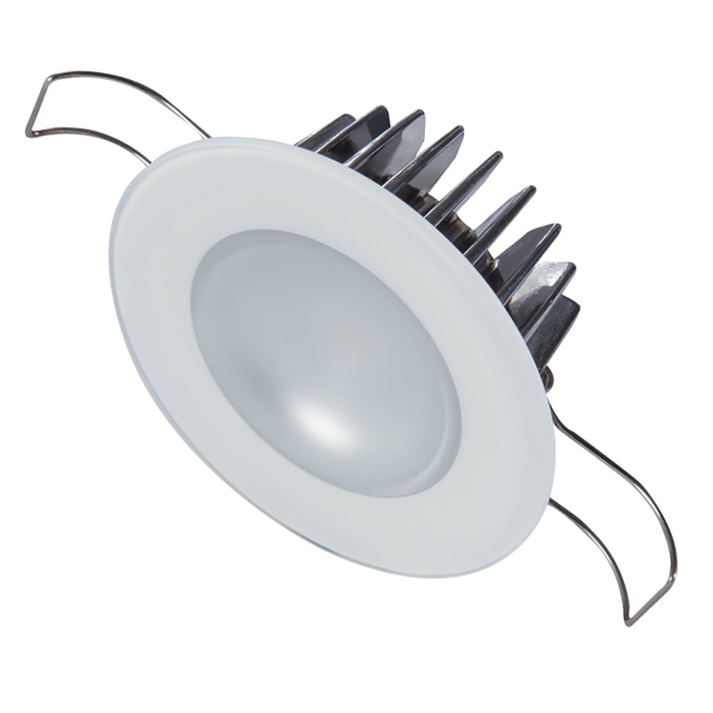 Lumitec Mirage - Flush Mount Down Light - Glass Finish/No Bezel - Warm White Dimming [113199] - Houseboatparts.com