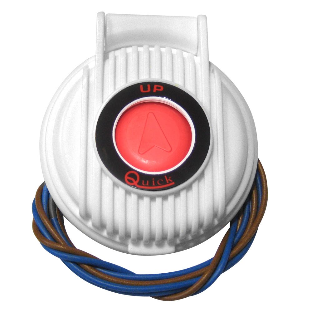 Quick 900/UW Anchor Lifting Foot Switch - White [FP900UW00000A00] - Houseboatparts.com
