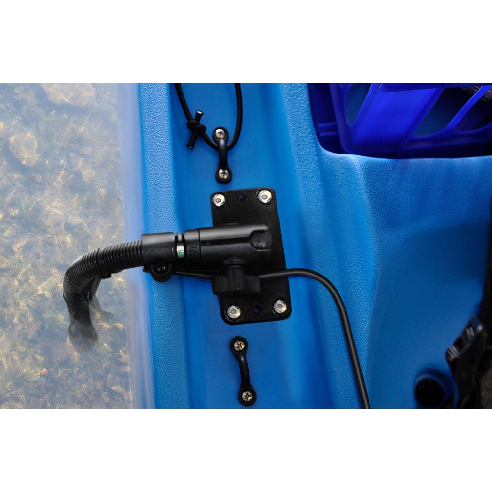 RAM Mount Transducer Arm Mount w/1" Ball Wedge - Compatible w/Scotty/Hobie [RAM-B-316-18-TRA1-354] - Houseboatparts.com