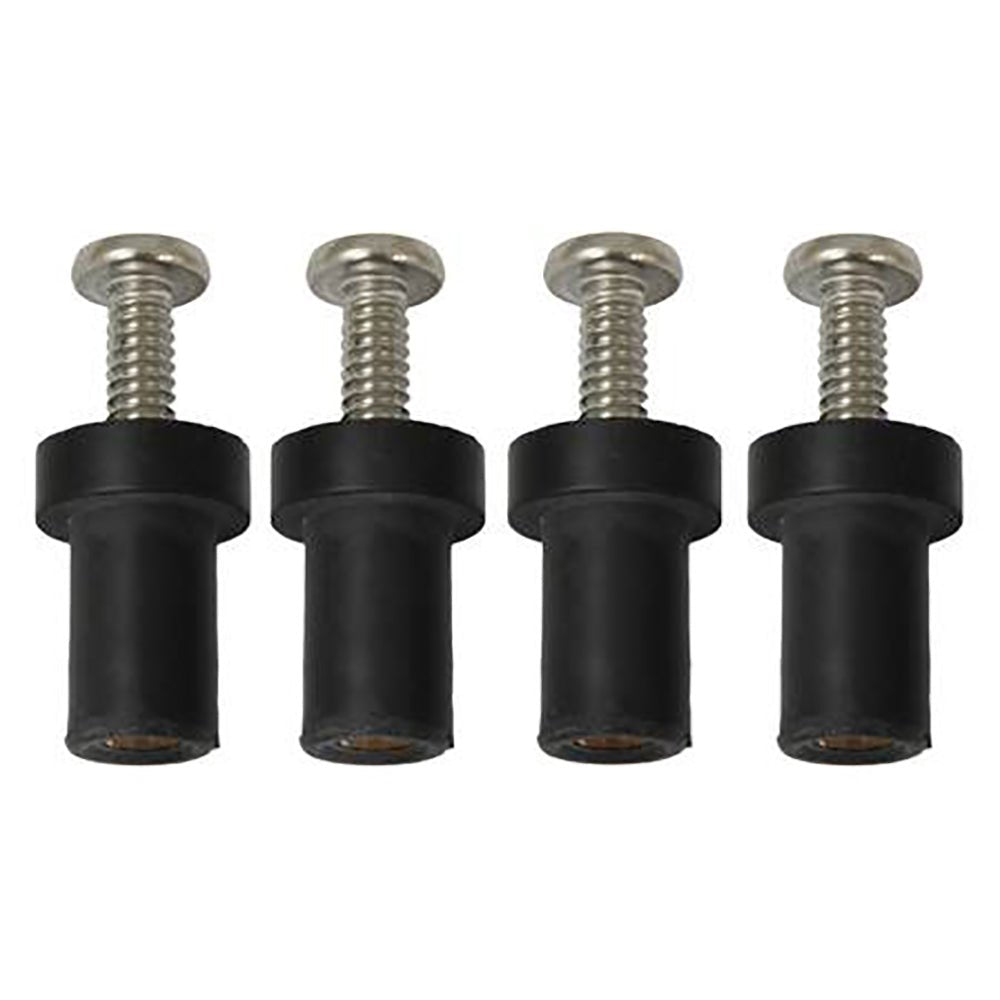 RAM Mount Mari-Nut Rubber Expansion Brass Nuts - 4 Pack [RAM-MARI-NUT-4U] - Houseboatparts.com