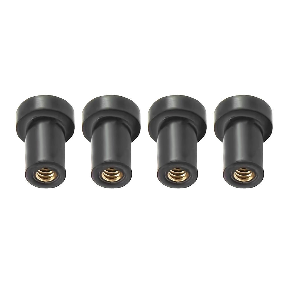 RAM Mount Mari-Nut Rubber Expansion Brass Nuts - 4 Pack [RAM-MARI-NUT-4U] - Houseboatparts.com